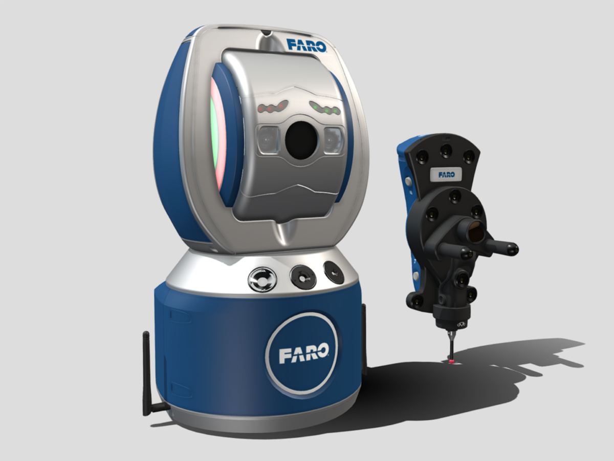 FARO Vantage Laser Tracker - 3D skenēšana | 3Dscan.lv | FARO | ARTEC