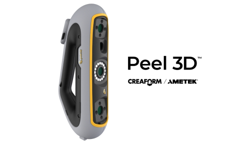 PEEL 3 rankinis 3D skaitytuvas iš priekio